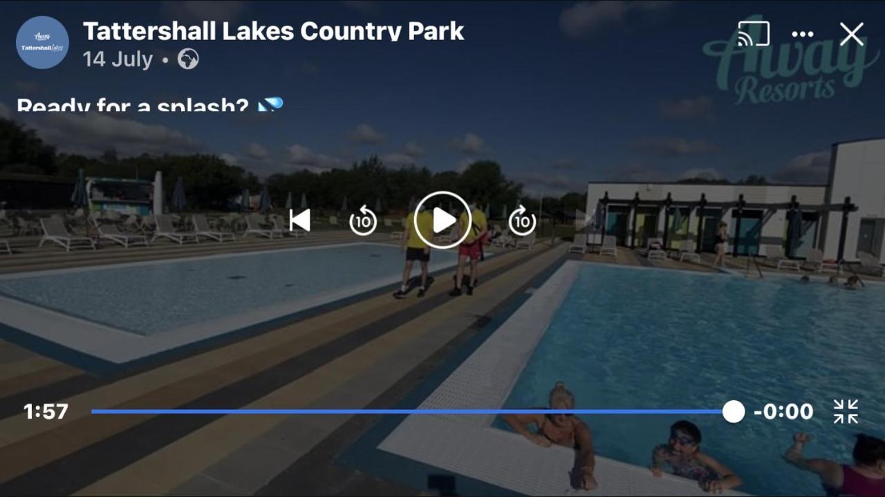 Tattershall Lakes Retreat 3 bedroom mini Lodge Waddington  Eksteriør bilde